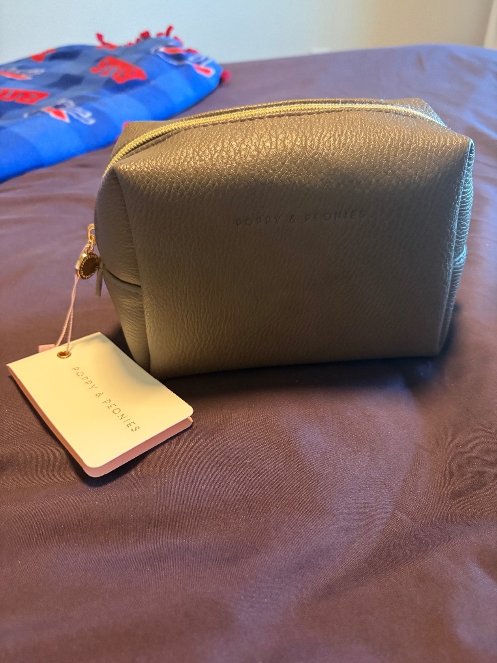 Poppy & Peonies Cosmetic Bag